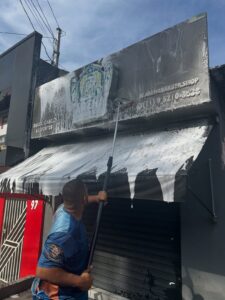 LIMPEZA DE FACHADA DE ACM